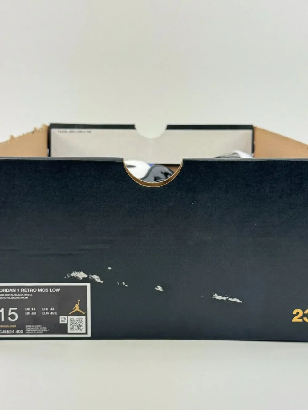 Jordan 1 Retro MCS Low 'Patent Royal Toe' CJ8524-400 Baseball Multi Size